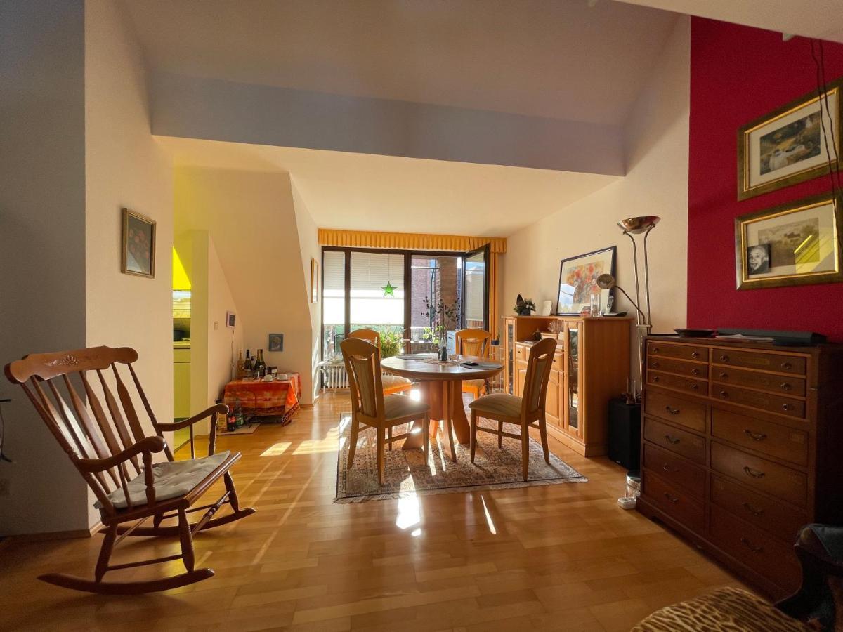 Ferienwohnung Habitat Himmelgeist Düsseldorf Exterior foto